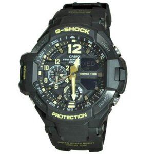 Casio G-Shock Analog-Digital Quartz Hardlex Crysta